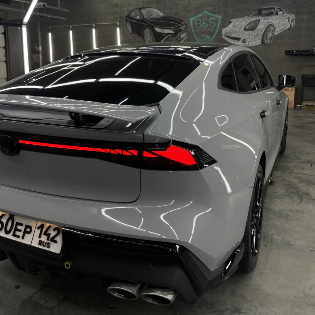 Полная оклейка Changan UNI-V прозрачной полиуретановой пленкой 4 changan uni-v